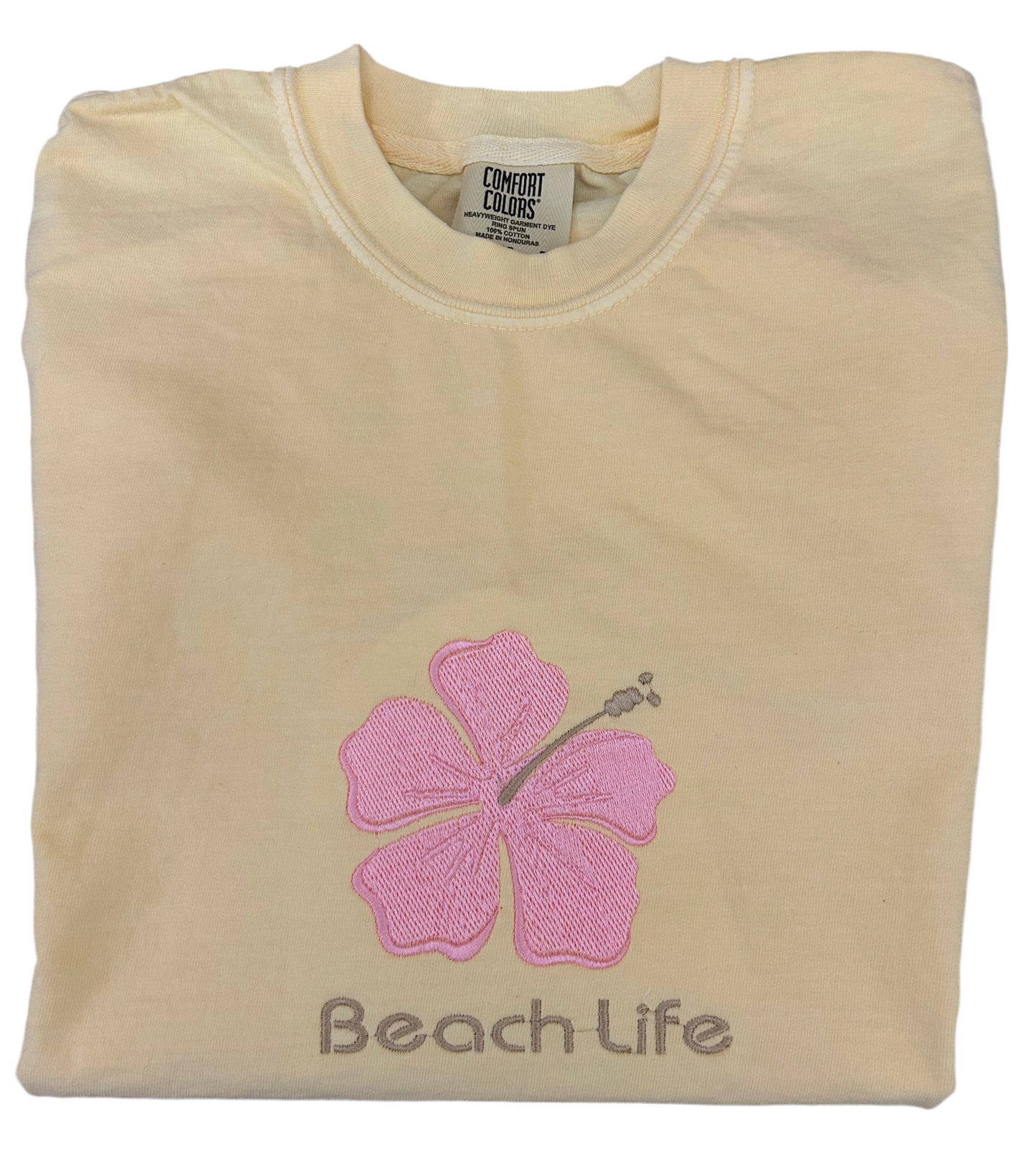 TROPICAL FLOWER BEACH LIFE Teeshirts