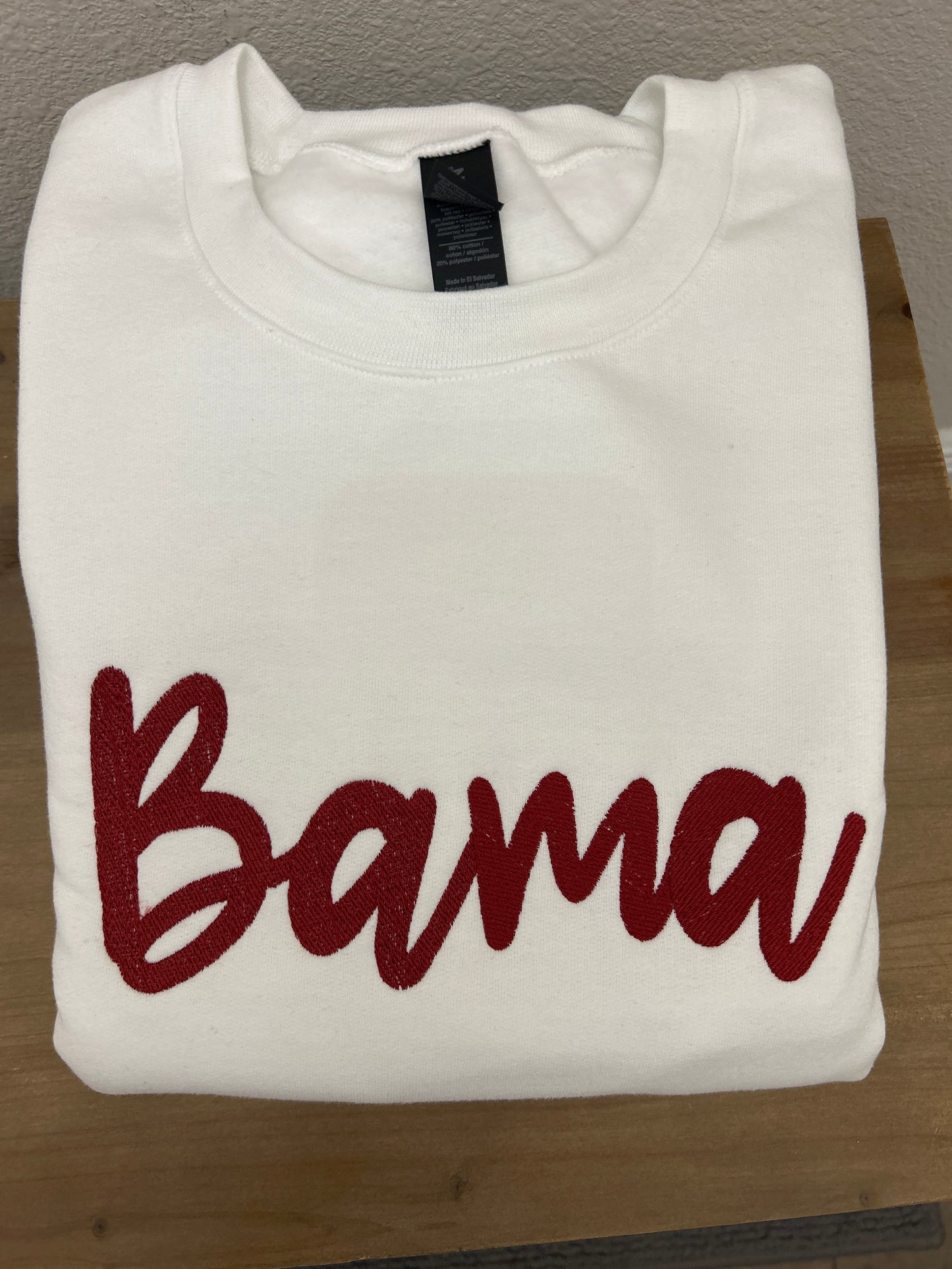 BAMA Sweatshirt White