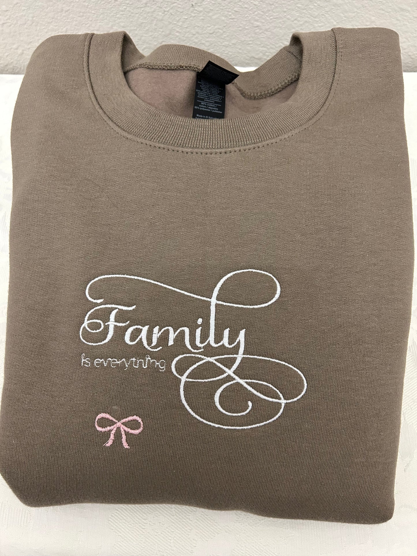 FAMILY Sweatshirt Brown Savana