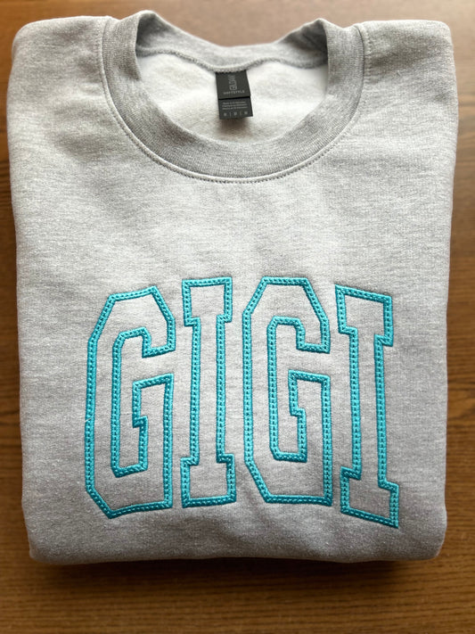 GIGI Crew Sweatshirt Grey