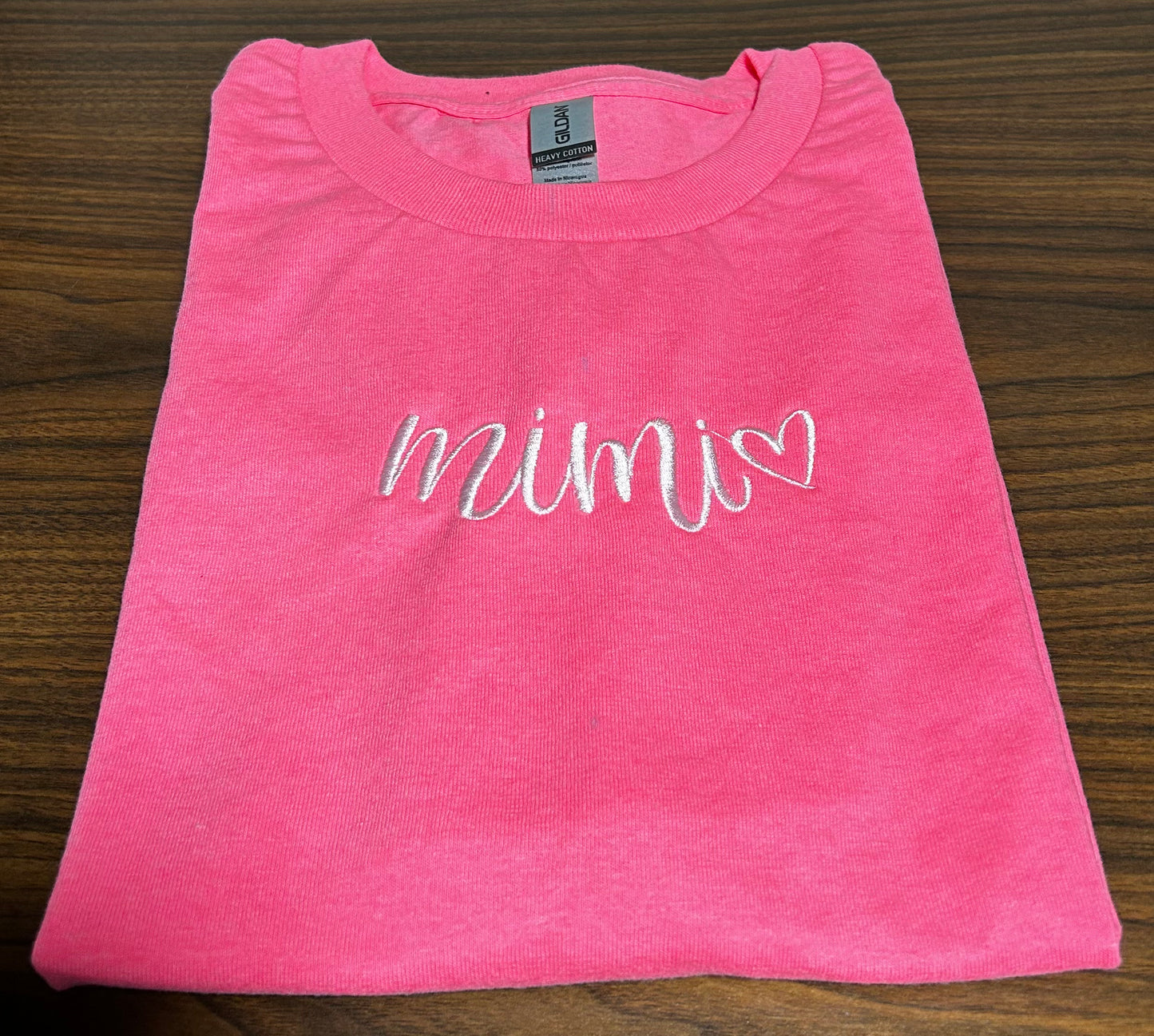 MIMI Tee Shirt Safety Pink