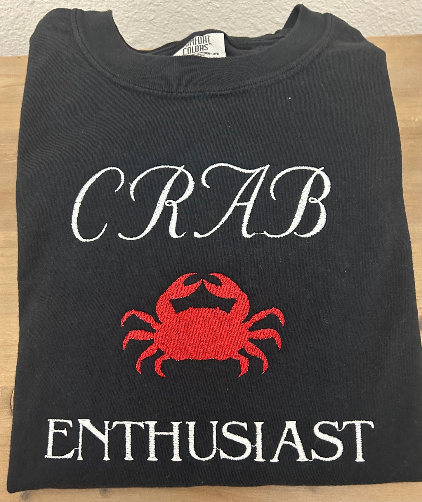 CRAB  ENTHUSIAST Teeshirts