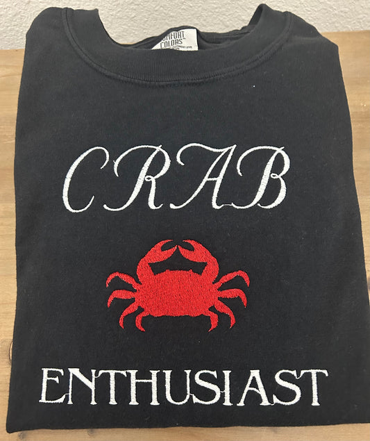 CRAB  ENTHUSIAST Teeshirts