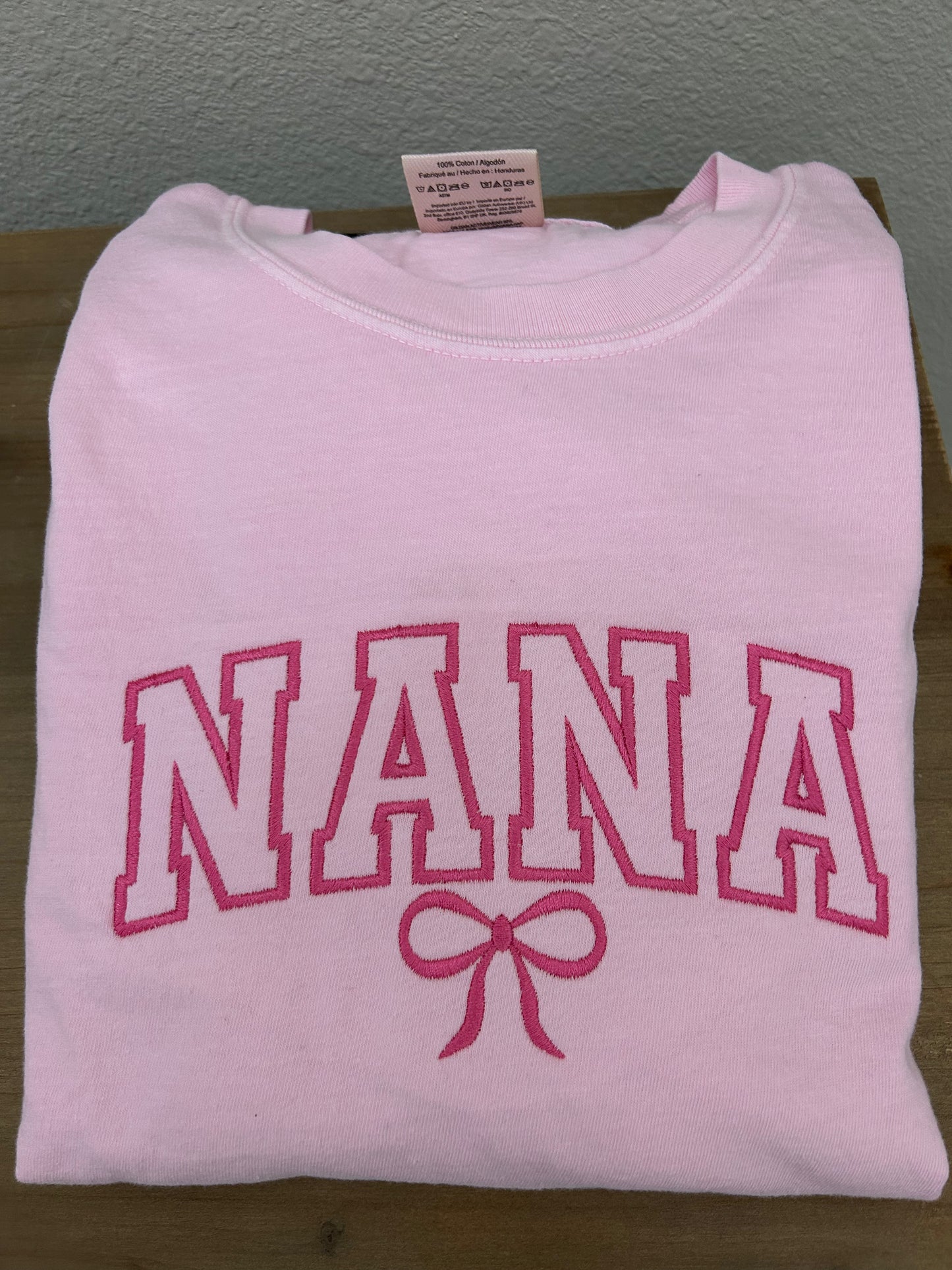 NANA Tee Shirt Pink Blossum